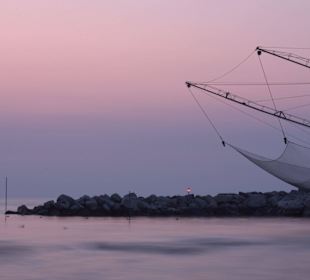 Strand vor dem Sonnenaufgang