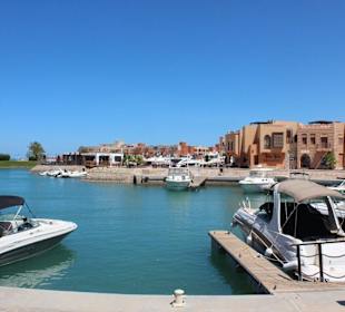 An der Marina von El Gouna