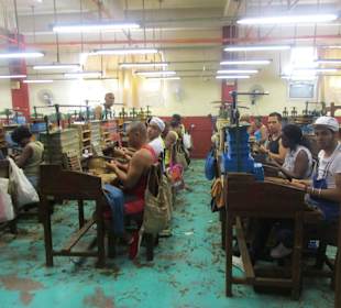 Zigarrenfabrik in Havanna