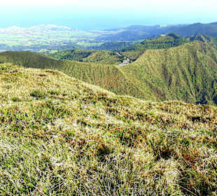Wandern um den Lagoa do Fogo