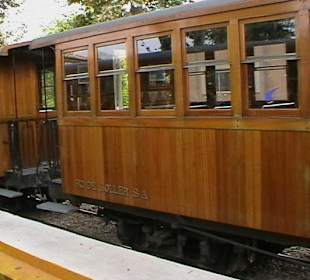 Fahrt mit der Eisenbahn