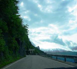 Der Plöckenpass nach AUT