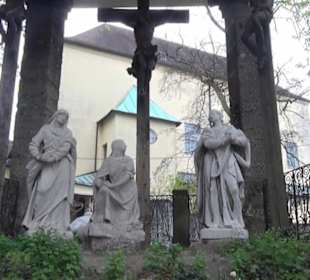 Fußweg zum Kapuzinerkloster