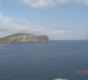 Ausblick auf Illa de sa Conillera