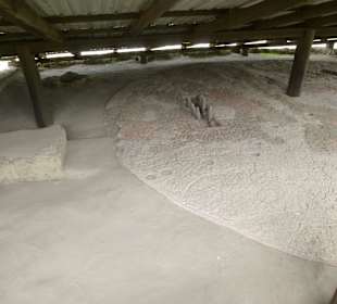 Eins der wenigen Ausgrabungen in der Anlage