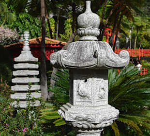 Asiatischer Themenbereich im Park