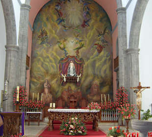 In der Kirche von Santa Lucia