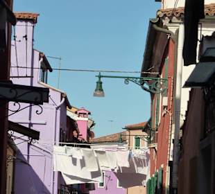 Gassen von Burano