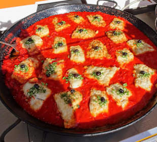 Impressionen vom Wochenmarkt Saint-Cyprien-Plage