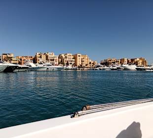 Lagunenfahrt durch El Gouna