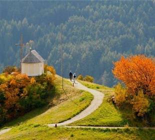Heilig Grab Hügel. Aussichtspunkt neben Wandergasthof Stern