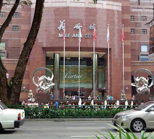 Blick auf die Orchad Road