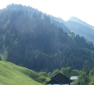 Auf dem Weg nach Einödsbach