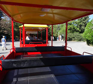 Mit der City Train durch Kos Stadt