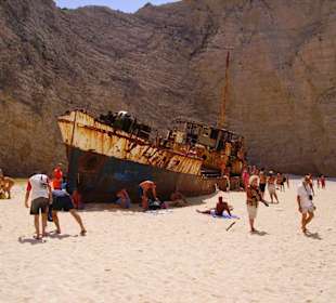 Navagio - pláž ztroskotání