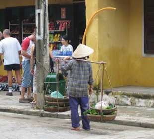 Straßenbild in Hoi An