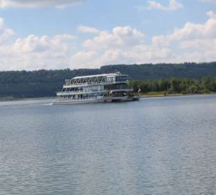 Dampferfahrt auf dem Brombachsee