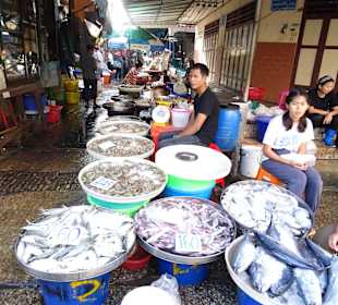 Auf dem Markt von Mahachai