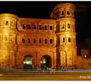 Porta Nigra bei Nacht