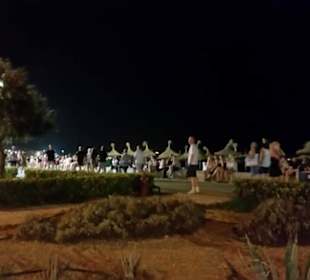 Playa am späten Abend