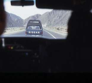 Im Polizeikonvoi von Safaga nach Luxor