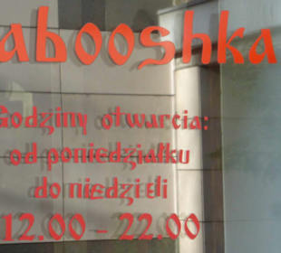 Restauracja Babooshka Oboźna in der Ul. Oboźna 9