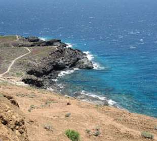 Blick auf die Amarilla Bucht