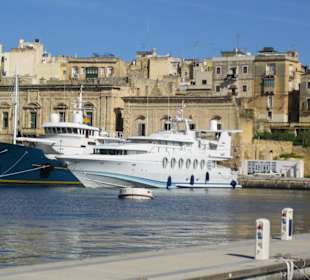 Yachte vor Valletta