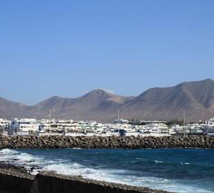 Blick Richtung Playa Blanca