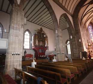 Blick in das Kirchenschiff