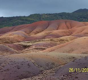 Die farbige Erde von Chamarel