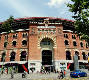 Die alte Stierkampfarena umgewandelt zu einem Shop