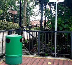 Einzige Raucherstation