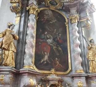 Die Kirche St. Georg in Ruhpolding