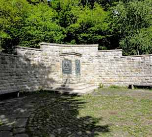 Blick auf das Rondell der Weserliedanlage