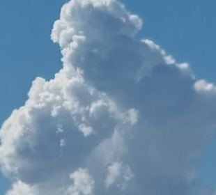 Nie ein Einfluss am Strand