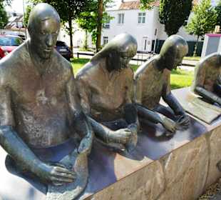 Das Zigarrenmacherdenkmal am Buntentorsteinweg