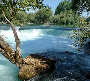 Der Wasserfall Büyük Selalesi bei Manavgat
