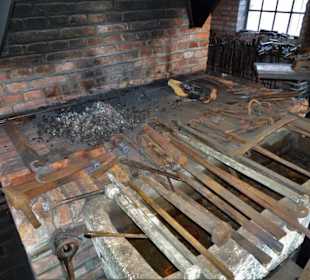 In der Schmiede des Dörpmuseum Münkeboe