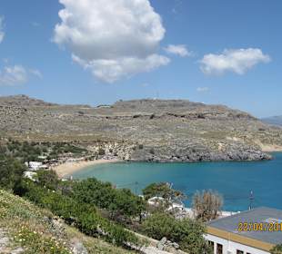 Strand von Lindos