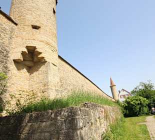 Die Stadtmauer von außen