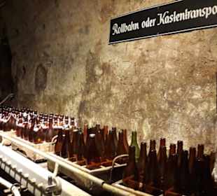 Ausstellung in den Katakomben