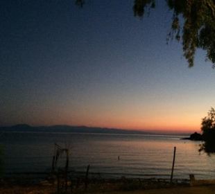 Abendrot am Horizont