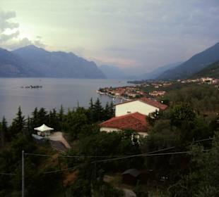 Tour durch das Gebirge am östlichen Gardasse