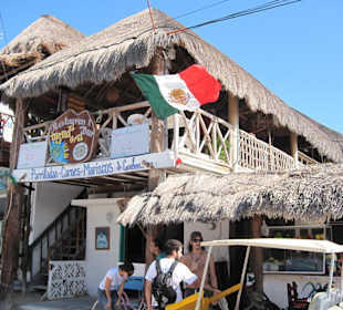 Einziger Ort der Insel