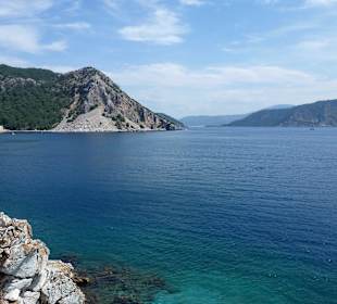 Blick aufs Meer Richtung Marmaris