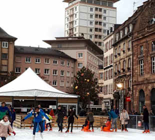 Eislaufen am Kleberplatz