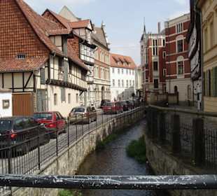 Bachlauf im Ort