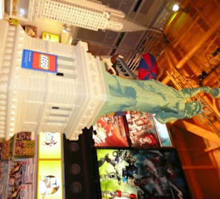 Freiheitsstatue aus Lego