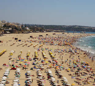 Der Strand der Praia da Rocha